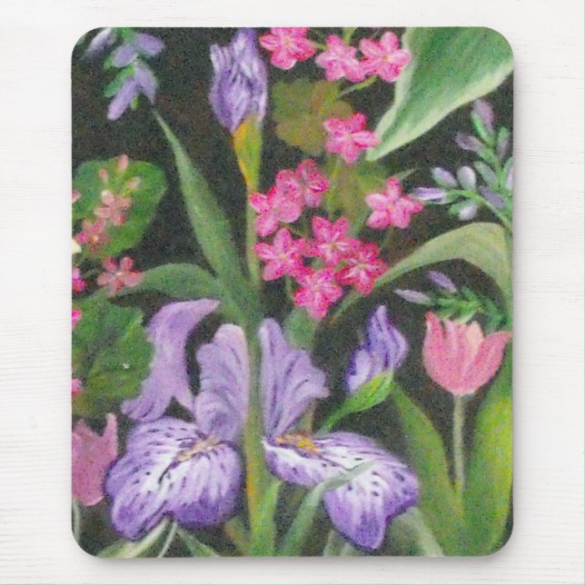 Iris Garden Mousepad (Front)
