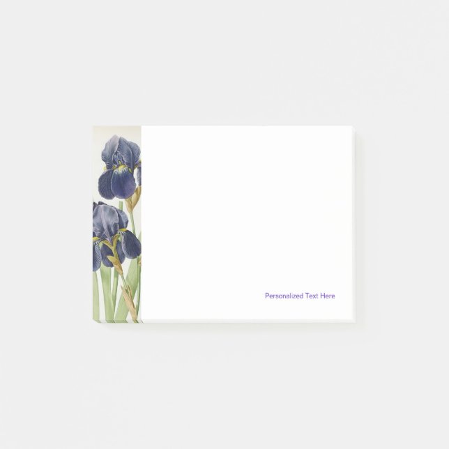 Iris Germanica, from `Les Liliacees', 1805 Post-it Notes (Front)