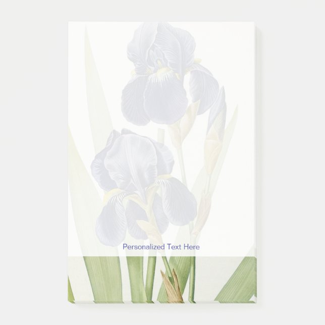 Iris Germanica, from `Les Liliacees', 1805 Post-it Notes (Front)