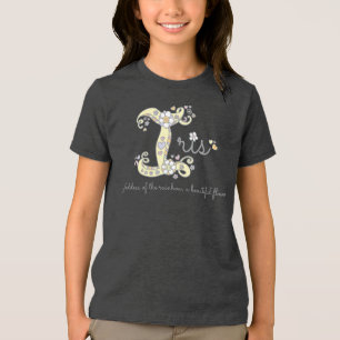 Iris girls I name meaning monogram tee