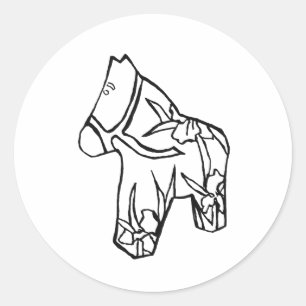 Iris Horse # 2 Sticker