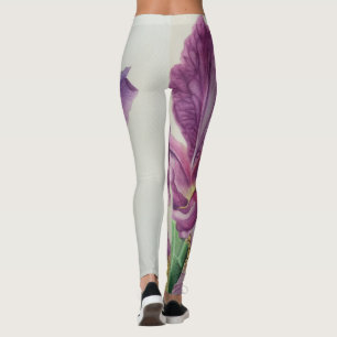 Iris in Sensual Bloom Women's Leggings Pants