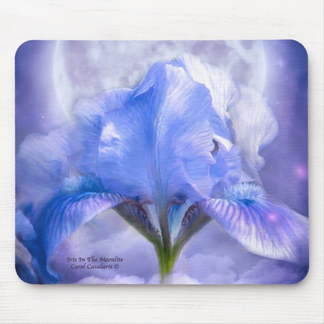 Iris In The Moonlite Mousepad (Front)