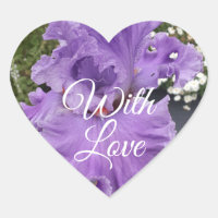 Iris Irises Purple Flower Floral Lavender Square S