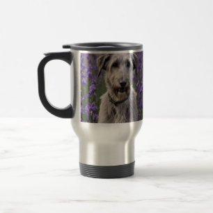 Iris Irish Wolfhound, Travel Mug