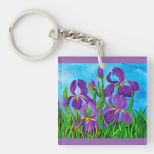 Iris Keychain
