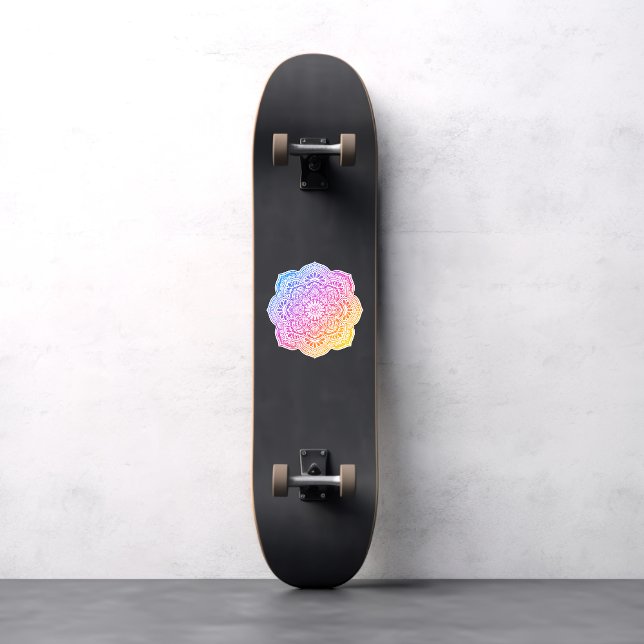 Iris Mandala Custom-Cut Vinyl Sticker (Creator Uploaded)