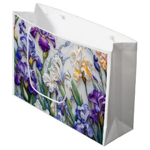 Iris marble gift bag
