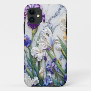 Iris marble phone case