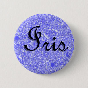 Iris Name Tag 6 Cm Round Badge