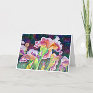 Iris Note Card