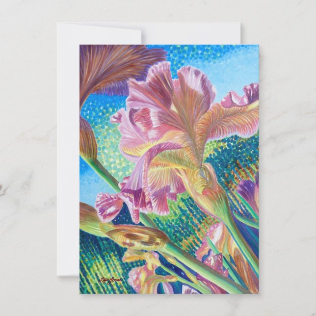Iris Note Card (Front)