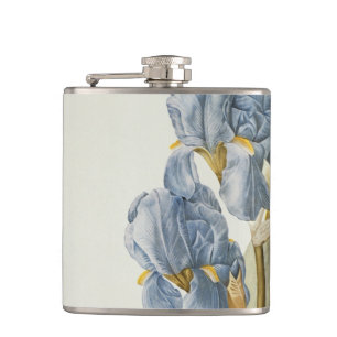 Iris Pallida, from `Les Liliacees', 1812 Hip Flask
