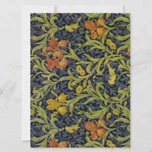 Iris Pattern (by William Morris) Card