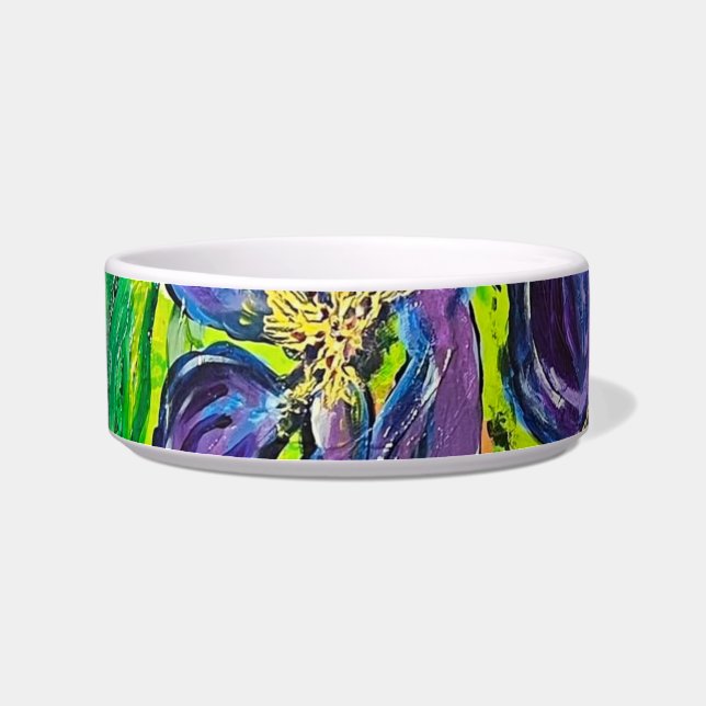 Iris Pet Bowl (Left)