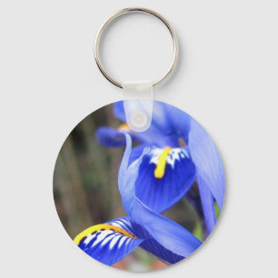 iris petals keychain