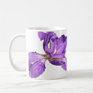 Iris Purple Coffee Mug