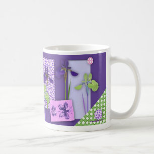 Iris Scrapbook Mug
