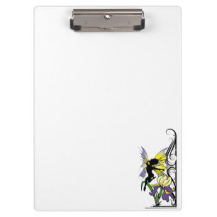 Iris Shadow Fairy Clipboard