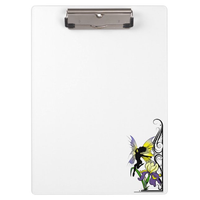 Iris Shadow Fairy Clipboard (Front)