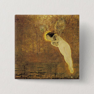 Iris, Spirit of the Rainbow 15 Cm Square Badge