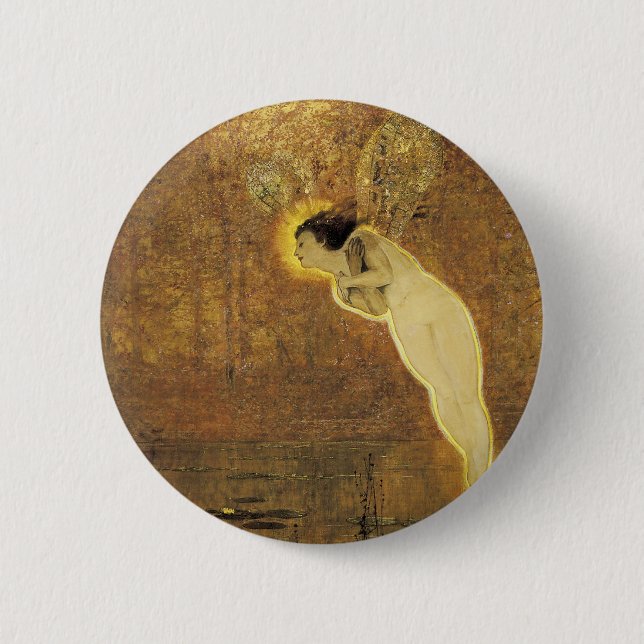 Iris, Spirit of the Rainbow 6 Cm Round Badge (Front)