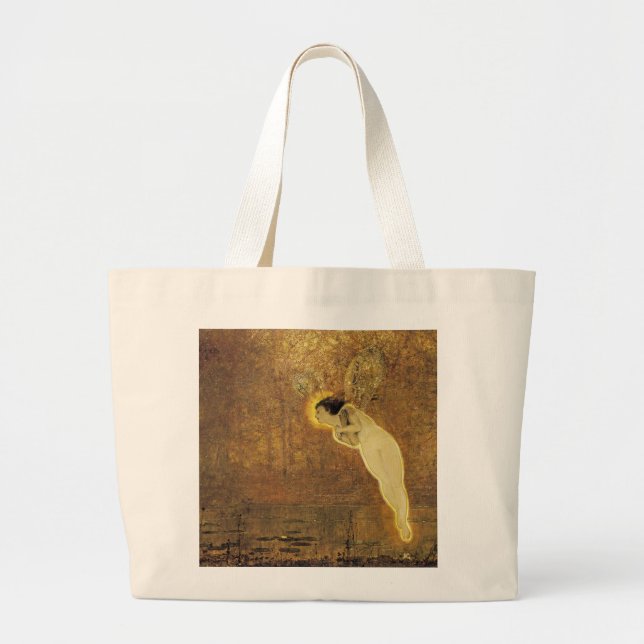 Iris, Spirit of the Rainbow Large Tote Bag (Front)