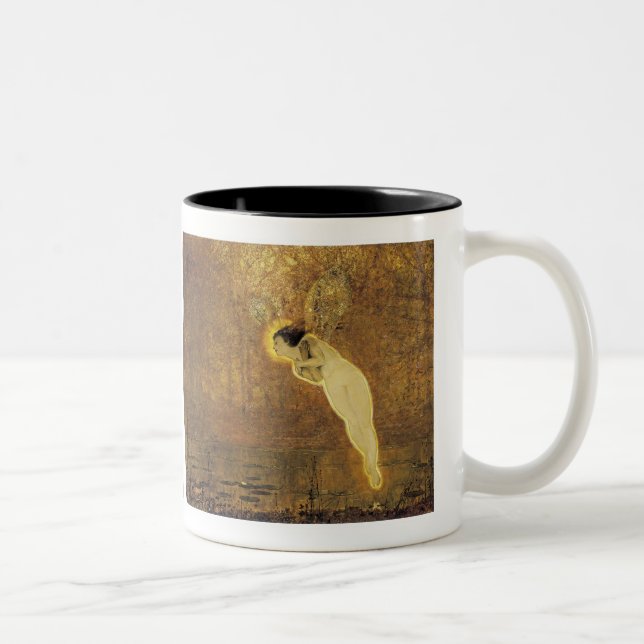 Iris, Spirit of the Rainbow Two-Tone Coffee Mug (Right)