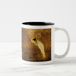 Iris, Spirit of the Rainbow Two-Tone Coffee Mug
