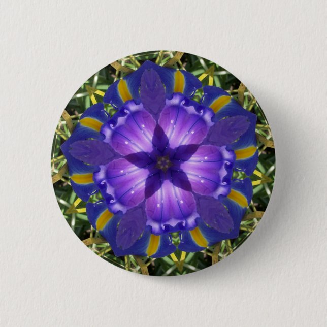 Iris Star Button (Front)