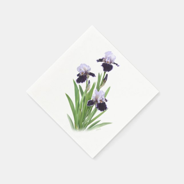 Iris Trio Napkin (Corner)
