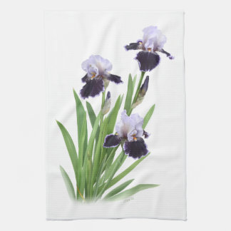 Iris Trio Tea Towel