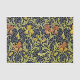 Iris William Morris Pattern Tissue Paper