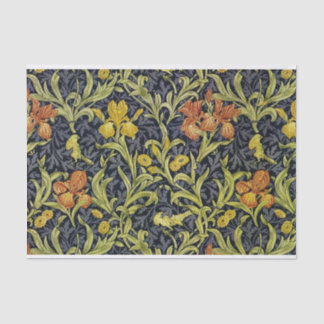 Iris William Morris Pattern Tissue Paper