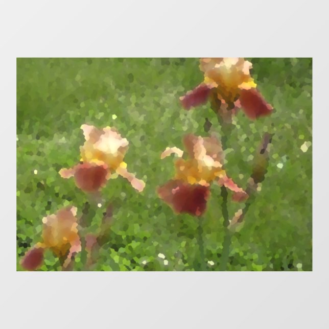 Iris Window Cling (Sheet)