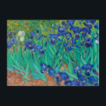 Irises, 1889 by Vincent van Gogh Acrylic Print<br><div class="desc">Irises,  1889 by Vincent van Gogh. Vincent Willem van Gogh was a Dutch post-impressionist painter who posthumously became one of the most famous and influential figures in the history of Western art.</div>
