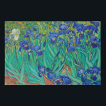 Irises, 1889 by Vincent van Gogh Faux Canvas Print<br><div class="desc">Irises,  1889 by Vincent van Gogh. Vincent Willem van Gogh was a Dutch post-impressionist painter who posthumously became one of the most famous and influential figures in the history of Western art.</div>