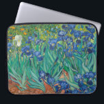 Irises, 1889 laptop sleeve<br><div class="desc">Irises is one of several paintings of irises by the Dutch artist Vincent van Gogh. He started painting Irises within a week of entering the Saint Paul-de-Mausole asylum in Saint-Rémy-de-Provence, France, in May 1889. During his stay he created almost 130 paintings. Among these were the famous The Starry Night and...</div>