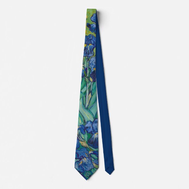 Irises, 1889 tie (Front)
