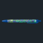 Irises (1889) Vincent Van Gogh Impressionism Art Black Ink Pen<br><div class="desc">The amazing Van Gogh "Irises" (1889) fine-tip blue and black ink ballpoint pen comes in big quantities and is embellished with the lovely blue iris blooms from the Impressionist master Vincent Van Gogh's painting of a botanical garden. This elegant pen by the Impressionists oozes grace and ageless beauty. When Vincent...</div>