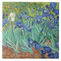 Irises (1889) Vintage Art by Vincent Van Gogh
