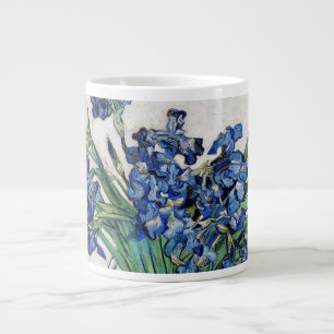 Irises (1890) by Vincent Van Gogh Large Coffee Mug