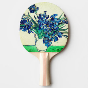 Irises (1890) by Vincent Van Gogh Ping Pong Paddle