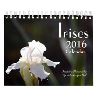 Irises 2016 Calendar