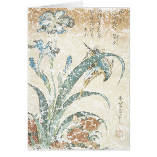 Irises and Kingfisher