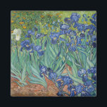 Irises Blue Green Yellow Van Gogh Magnet<br><div class="desc">This beautiful shower curtain is inspired by "Irises" painted by Vincent van Gogh in 1889 - medium oil on canvas. The original work is currently at J. Paul Getty museum in Los Angeles,  California.</div>