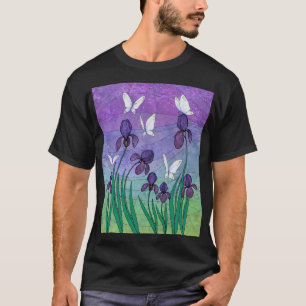 irises & butterflies T-Shirt