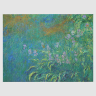 Irises by Claude Monet Tissue Paper