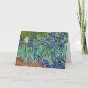 Irises by Van Gogh Card