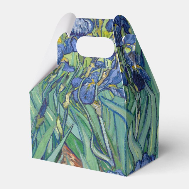 Irises by Van Gogh Favour Box (Front Side)